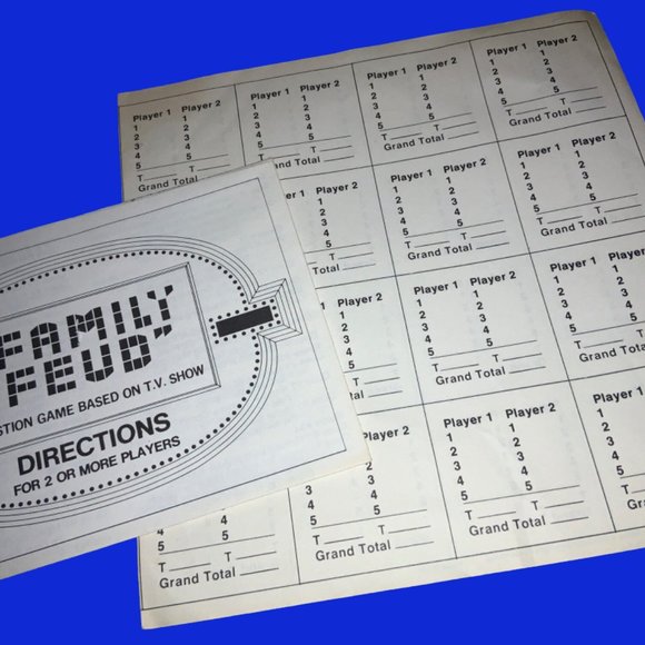 Milton Bradley Family Feud Game 1977 Edition - Picture 10 of 11